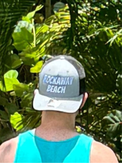 Rockaway Beach SnapBack Mesh Cap Heather Grey