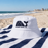 RBNY Whale Logo Bucket Hat White