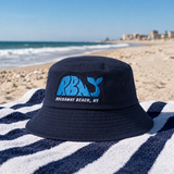 RBNY Whale Logo Bucket Hat Navy