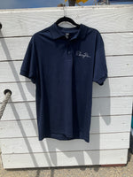 RBNY Embroidered Signature Polo Shirt, Navy
