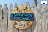 Gone To Rockaway Beach Sign