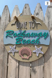 Gone To Rockaway Beach Sign