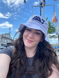 RBNY Whale Logo Bucket Hat White