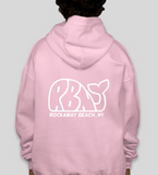 Kids RBNY Whale Logo Pullover Hoodie Pink