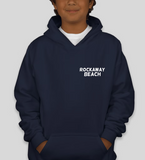 Kids RBNY Whale Logo Pullover Hoodie Navy