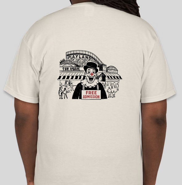 Men’s Playland Logo Short Sleeve Tee Natural
