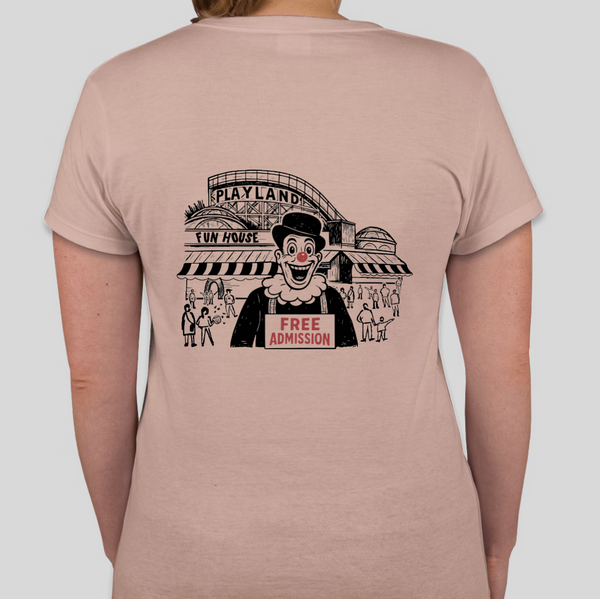 Women’s Playland Logo Short Sleeve Tee Dusty Rose