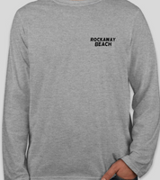 Women's RBNY Whale Logo Long Sleeve Grey