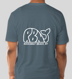 Men’s RBNY Whale Logo Short Sleeve Tee Indigo