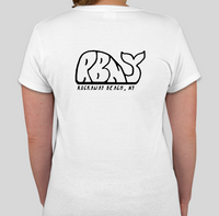 RBNY Whale Logo Women s T Shirt Rockaway Beach Local