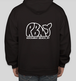 Black RBNY Whale Logo Hoodie