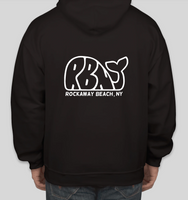 Black RBNY Whale Logo Hoodie