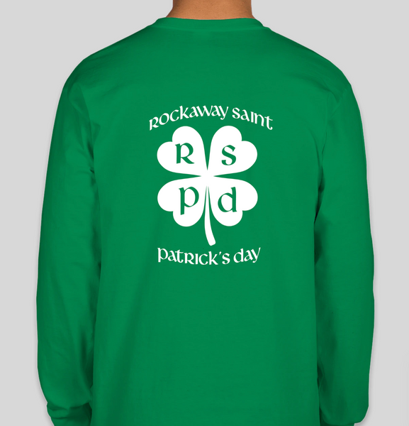 Saint Patrick's Day RSPD Green Long Sleeve Tee