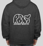 Grey RBNY Whale Logo Hoodie SIZE 3XL